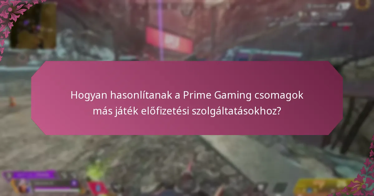 Milyen tematikus tartalom található a Prime Gaming csomagokban?