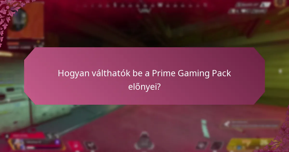 Milyen tagi exkluzív ajánlatok érhetők el a Prime Gaming Pack-ben?