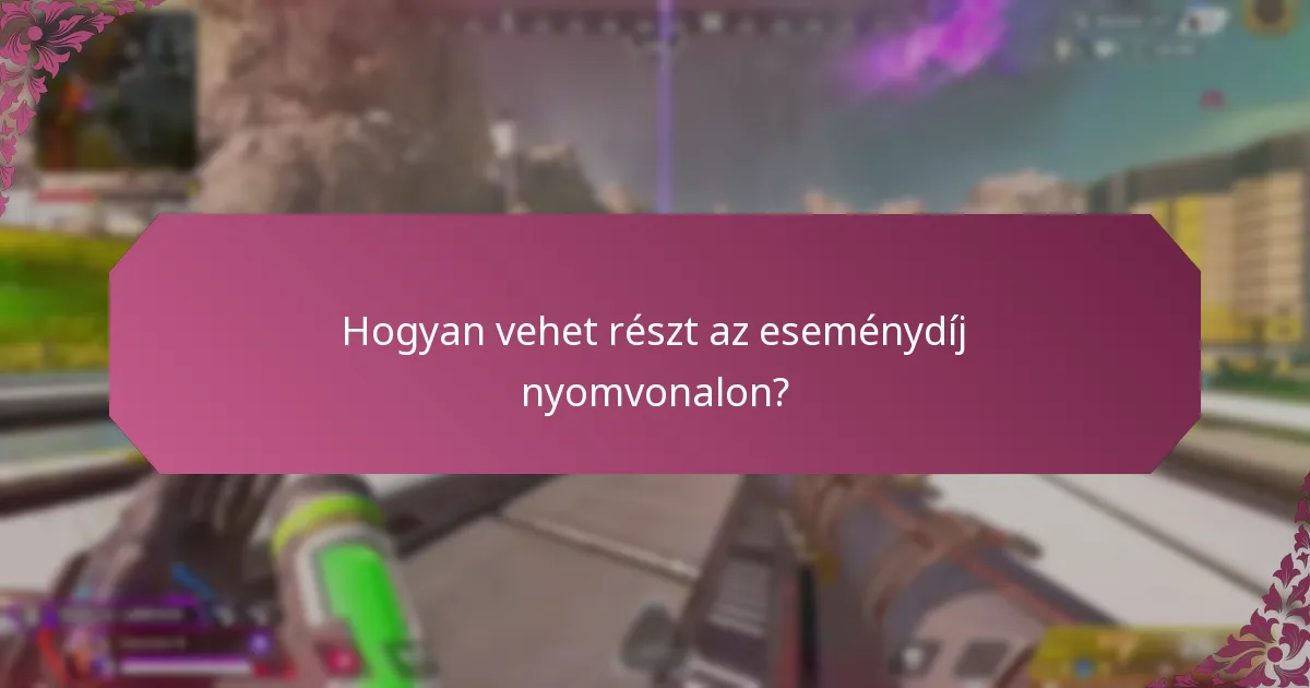 Hogyan osztják ki a díjakat az eseménydíj nyomvonalon?