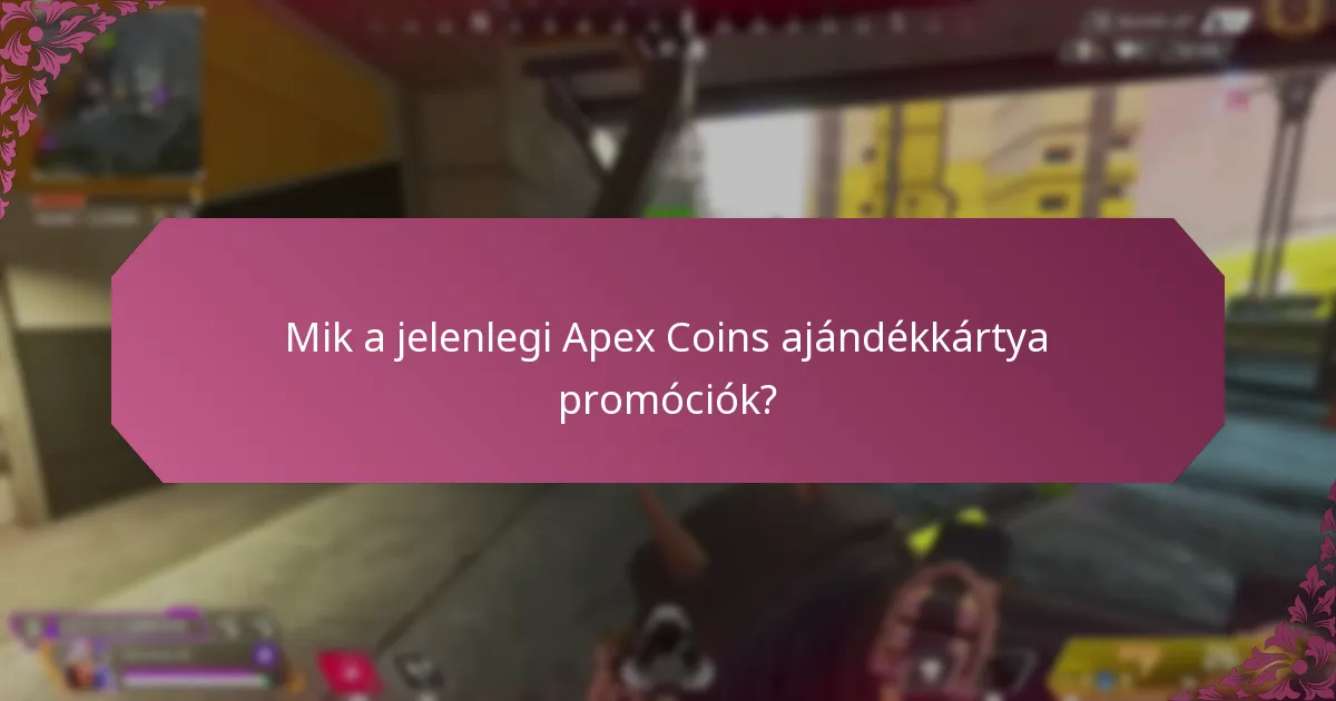Milyen különleges események kínálnak Apex Coins ajándékkártya promóciókat?