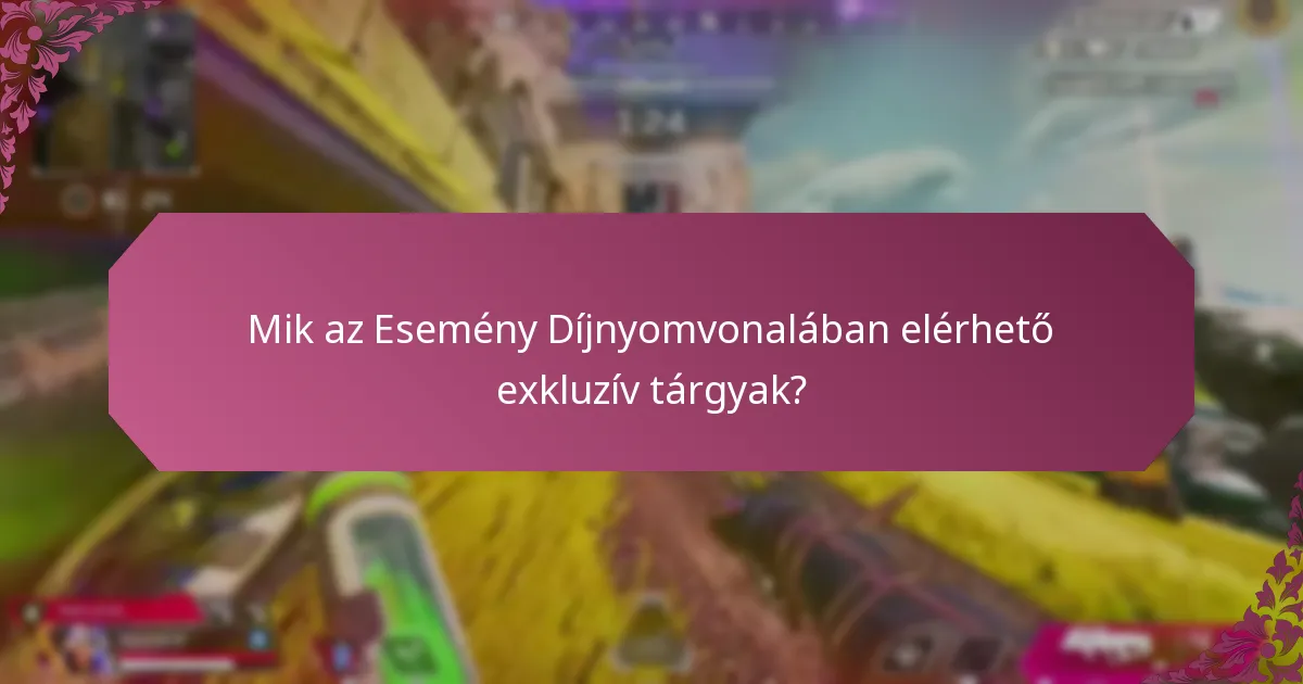 Hogyan vehet részt az Esemény Díjnyomvonalában?